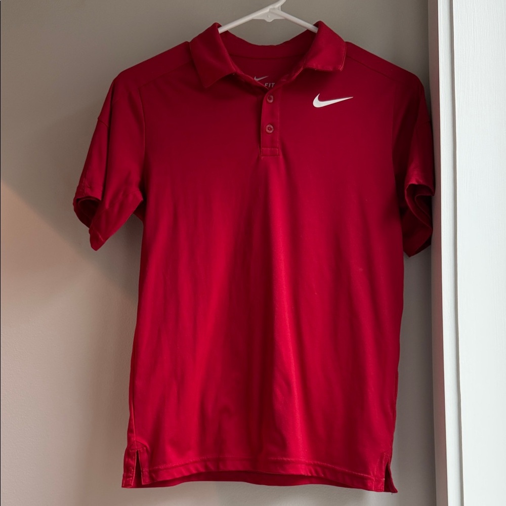 Nike Kids Red Polo Shirt